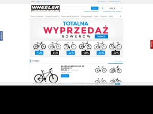 Sklep z rowerami i częściami
